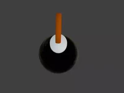 A simple Bomb 3D model