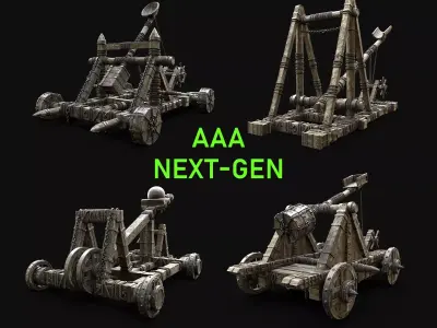 CATAPULT WAR MACHINE SIEGE ENGINE PACK COLLECTION AAA NEXTGEN purchase