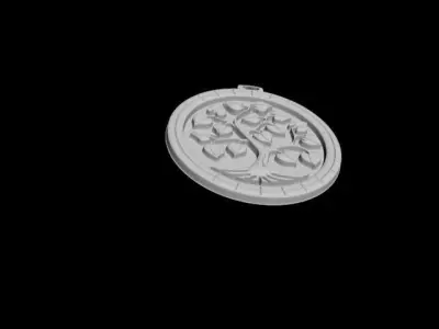 God Tree pendant 3D model