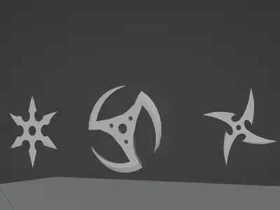 Shurken 3D model