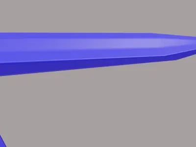 Airplane Free low-poly 3D model buy