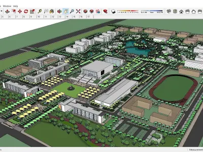 Sketchup Complex B4 3D model