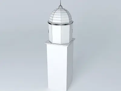 Clock tower - Smiljan Free 3D model