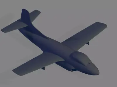 F3D-1 3D model