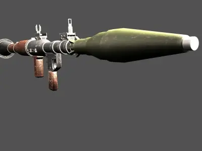 RPG-7 3ds Max 3D model