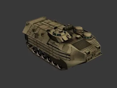 aavp7a1 armoured vehicle Low-poly 3D model