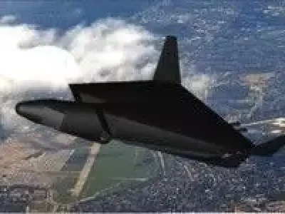 Aerospace shuttle SiR-71X DESPERADO 3D model