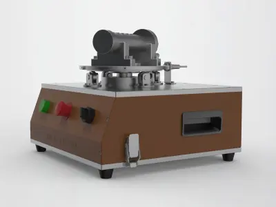 The rotating work platform 3D model