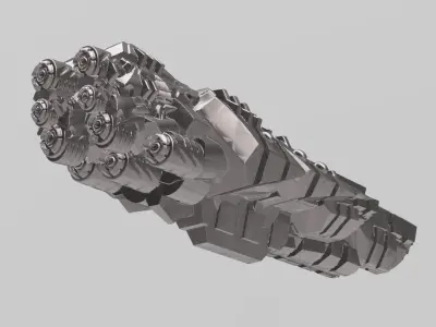 FLEET CORE - 16 VODORS CRUISER 3D print model