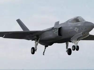 Lockheed Martin F-35C Lightning II NAVY Carrier 3D model