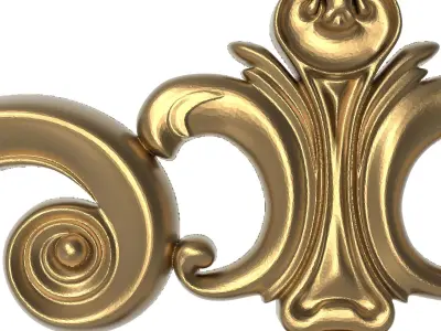  decorative pattern ready for 3D printing 3D model