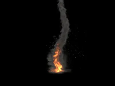 Houdini Power Asset Package Low-poly 3D model