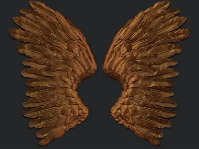 Wing -art 3D print model