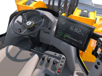 Wheel loader Volvo L150H  3D model