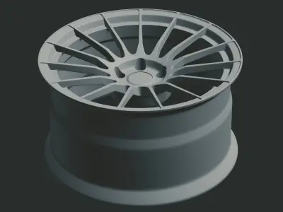Enkei RS05RR - Wheel 3D model