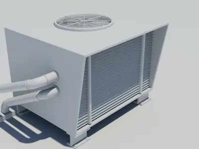 HVAC System Free 3D model