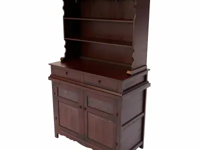 Dresser 3d model Low-poly 3D model