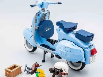 Lego vespa 3D model 3D model
