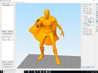 FIGURA SAITAMA ONE PUNCH 3D model