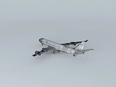 GoldenJet Airbus A340-200 "Canadian Iceberg" Free 3D model