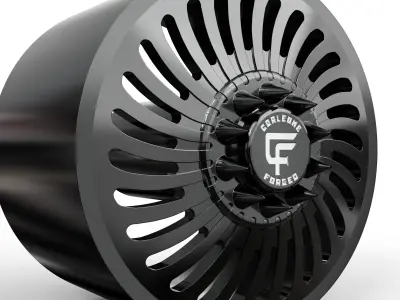 corleone front SICILIA DF dually wheel  3D print model