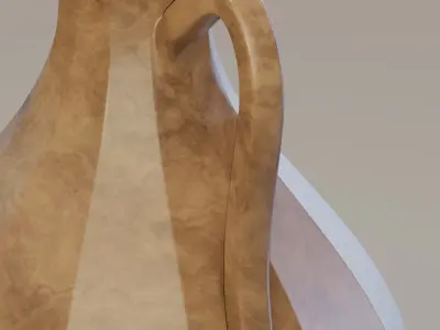 Marble pitcher 3D model
