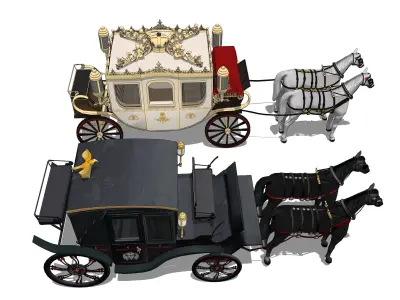 Classic Carriage  3D model