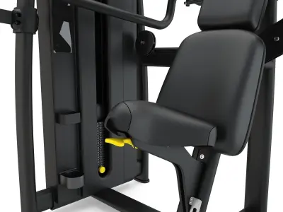 Technogym - Selectorised - Shoulder Press 3D model