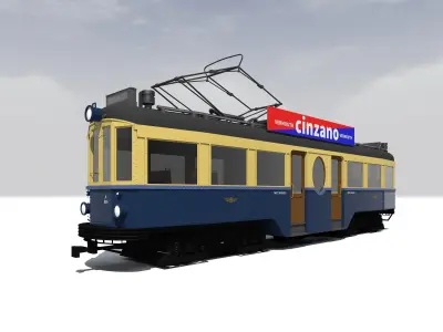 Boedapester or blue train 3D model
