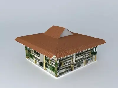 FT dean Unsri Free 3D model