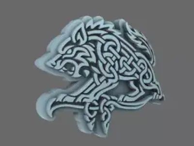 Arctic Prowler V10R Shoulder Symbols LEFT 3D print model