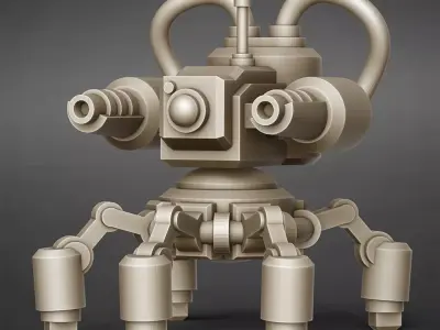 Sentry Bot 2 3D print model