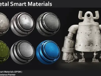 55 Metal Smart Materials Vol2 Texture