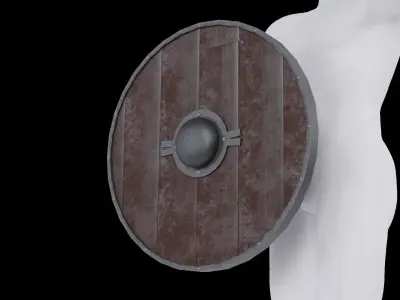 Viking Gear Low-poly 3D model