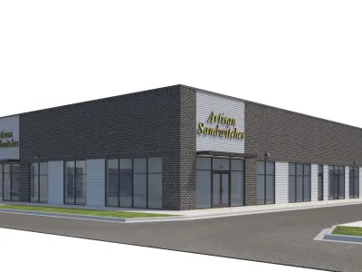 Retail-149 Retail Store 3D model