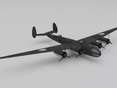 Messerschmitt Me 264 3D model