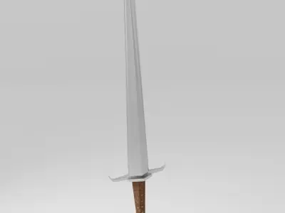 Medieval Weapon 3D model