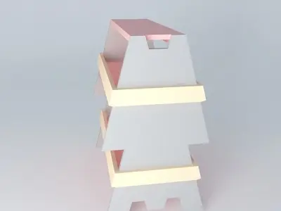 Saw Horses Free 3D model