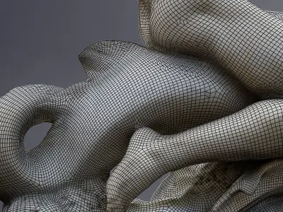 Arion assis sur le dauphin Orsay 3D print model