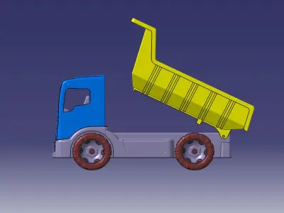 Truck toy 3D print model buy