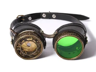 Retro glasses 3D model