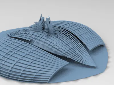 Scf fi opera house 2 3D model