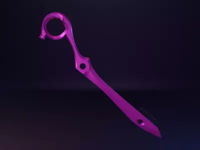 Scissor Blades 2nd part Kill la Kill Free 3D print model