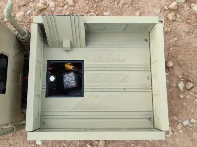 M939 4x4 Sideboard Flatbed 313mm 324mm- 1-10 RC body attachment 3D print model