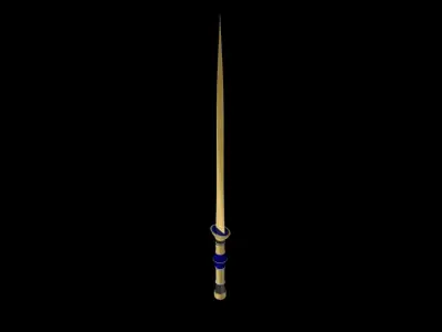 Ancient Egyptain sword 3D model