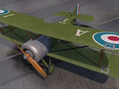 Sopwith Pup 3D model