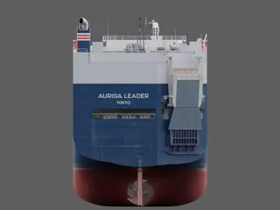 Vehicles Carrier Low-poly 3D model