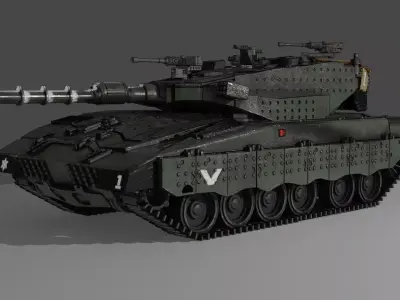 IDF Merkava mark 3 - Batash 3D print model purchase