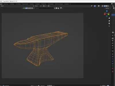 Anvil 3d model  Free 3D model