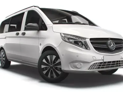 Mercedes Benz Vito Tourer 2021 3D model